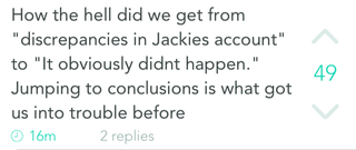 Illustration for article titled Here's What UVA Students Are Saying About Rolling Stone on YikYak